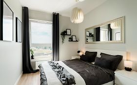 Apartament 12 piętro z widokiem na Gdansk